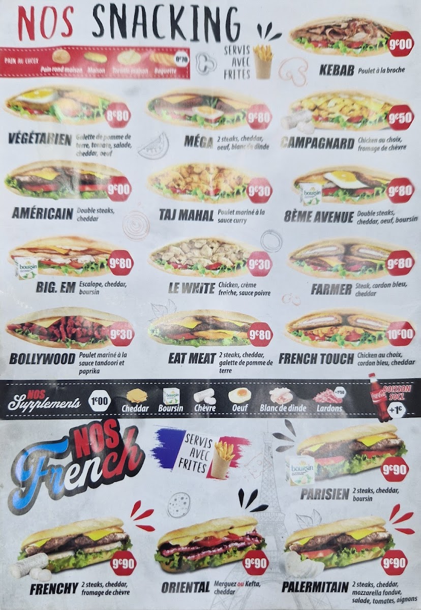 Eat Meat Photo Menu 3