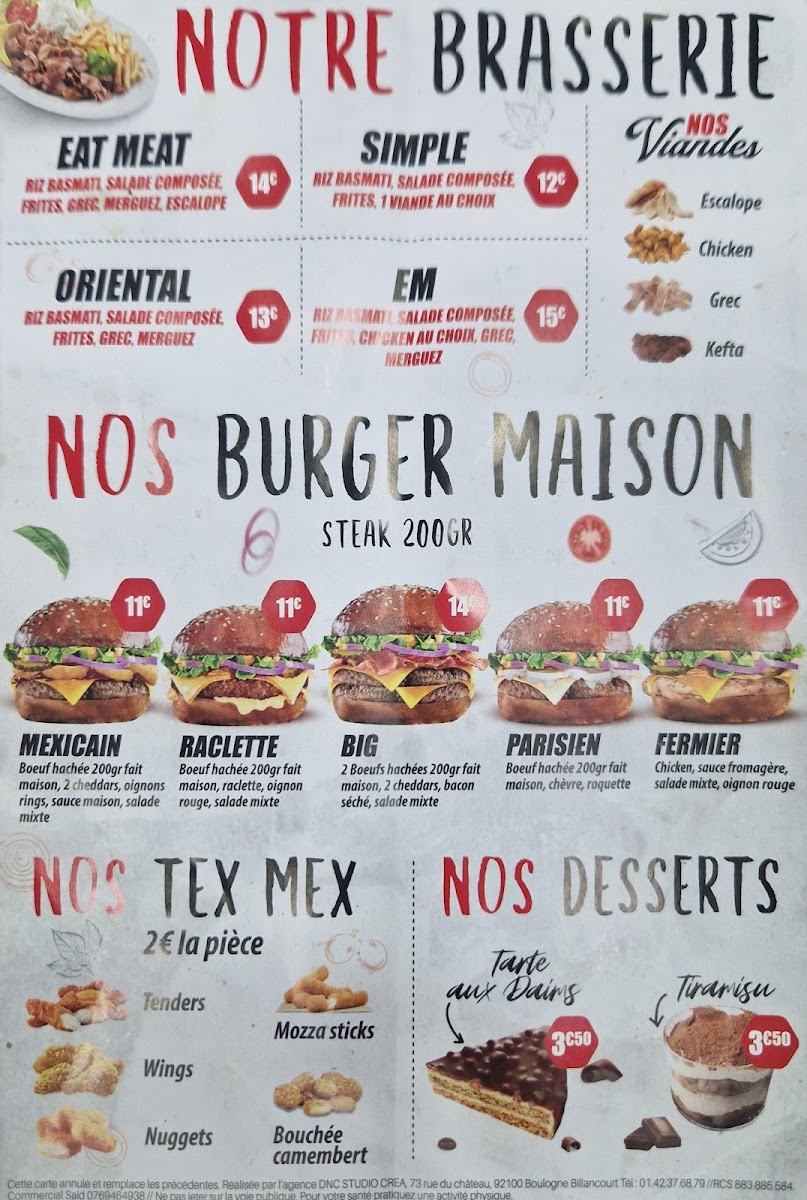 Eat Meat Photo Menu 8