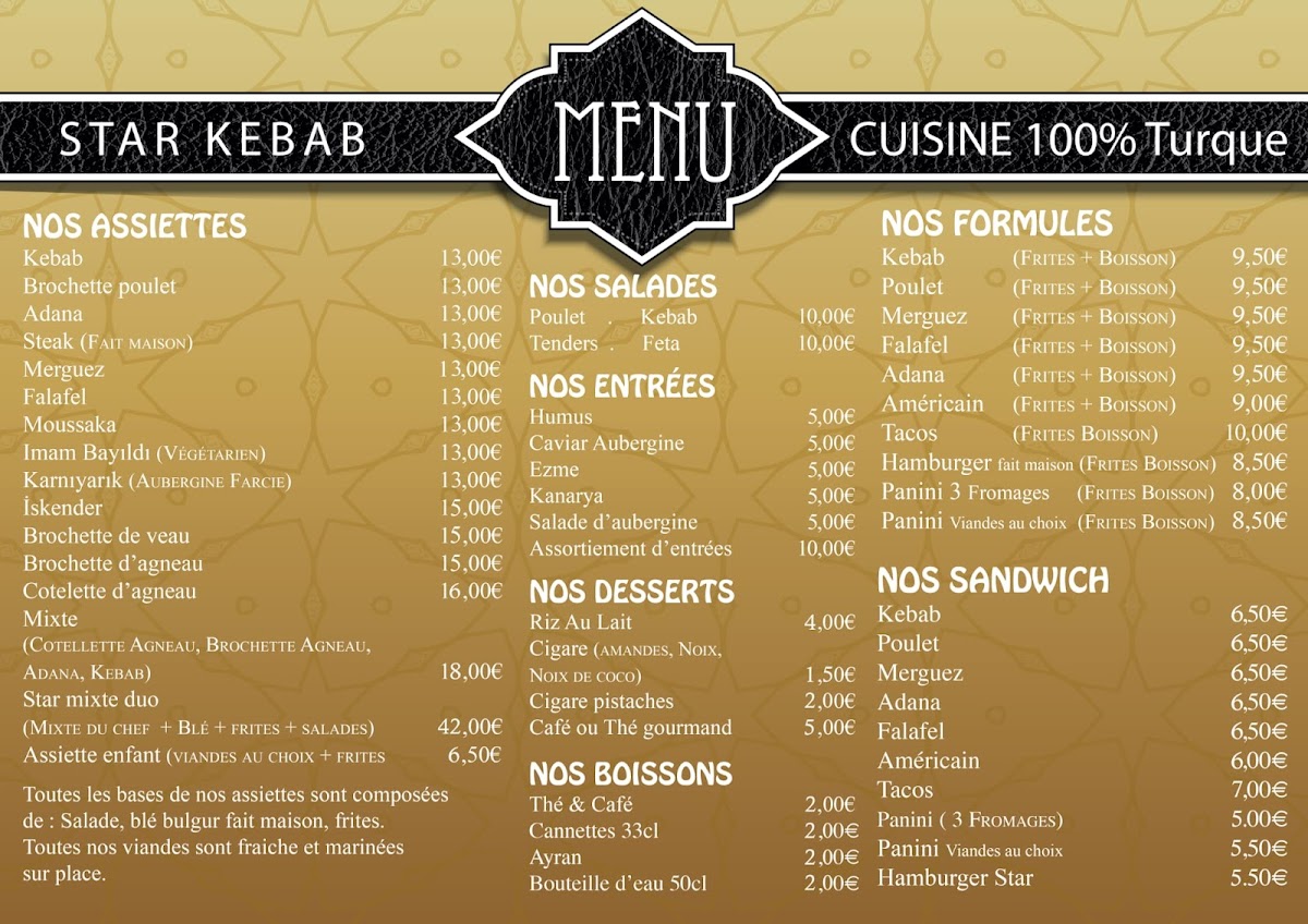SUPER STAR KEBAB Photo Menu 2