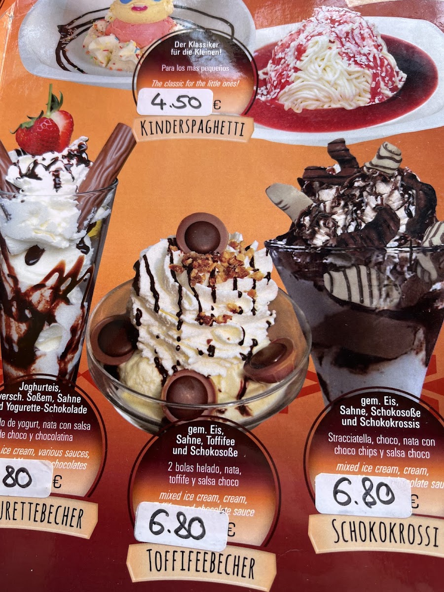 Hollywood Diner Cala Millor Photo Menu 10