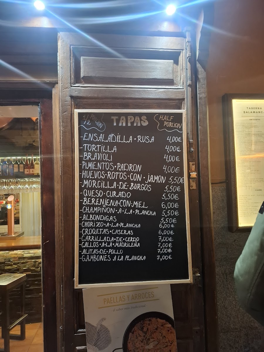 Taberna Salamanca Photo Menu 3