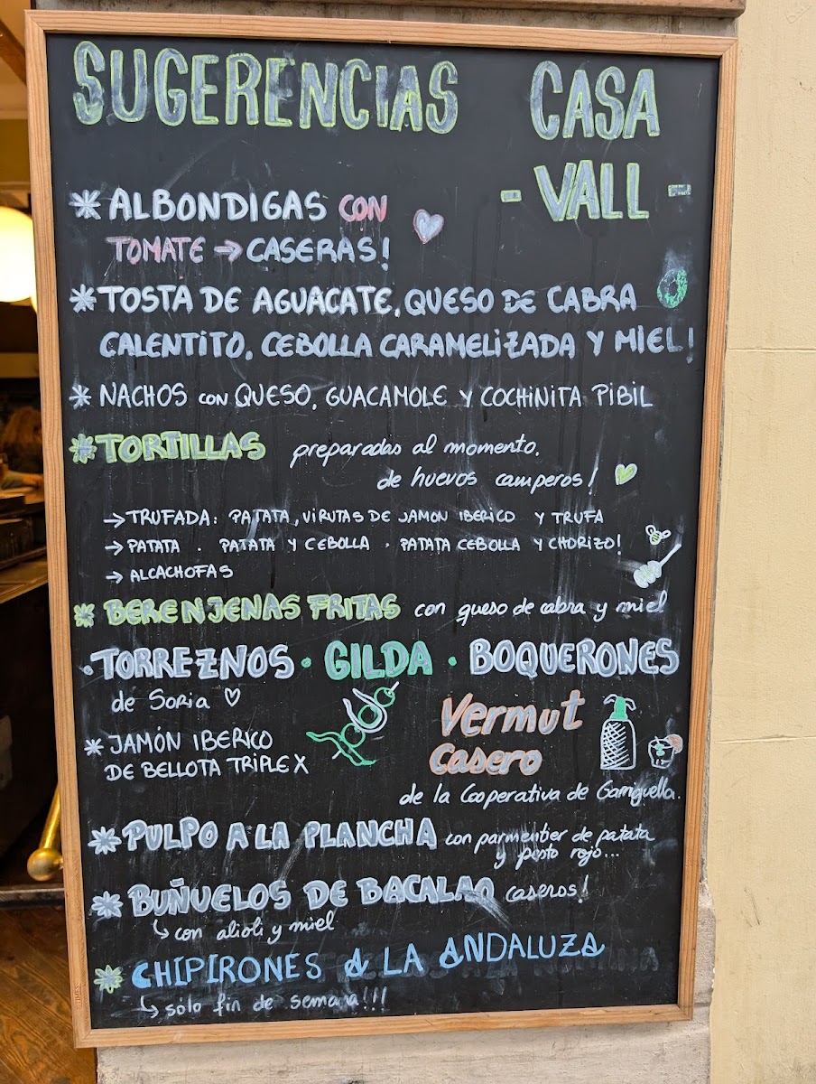 Casa Vall Photo Menu 7