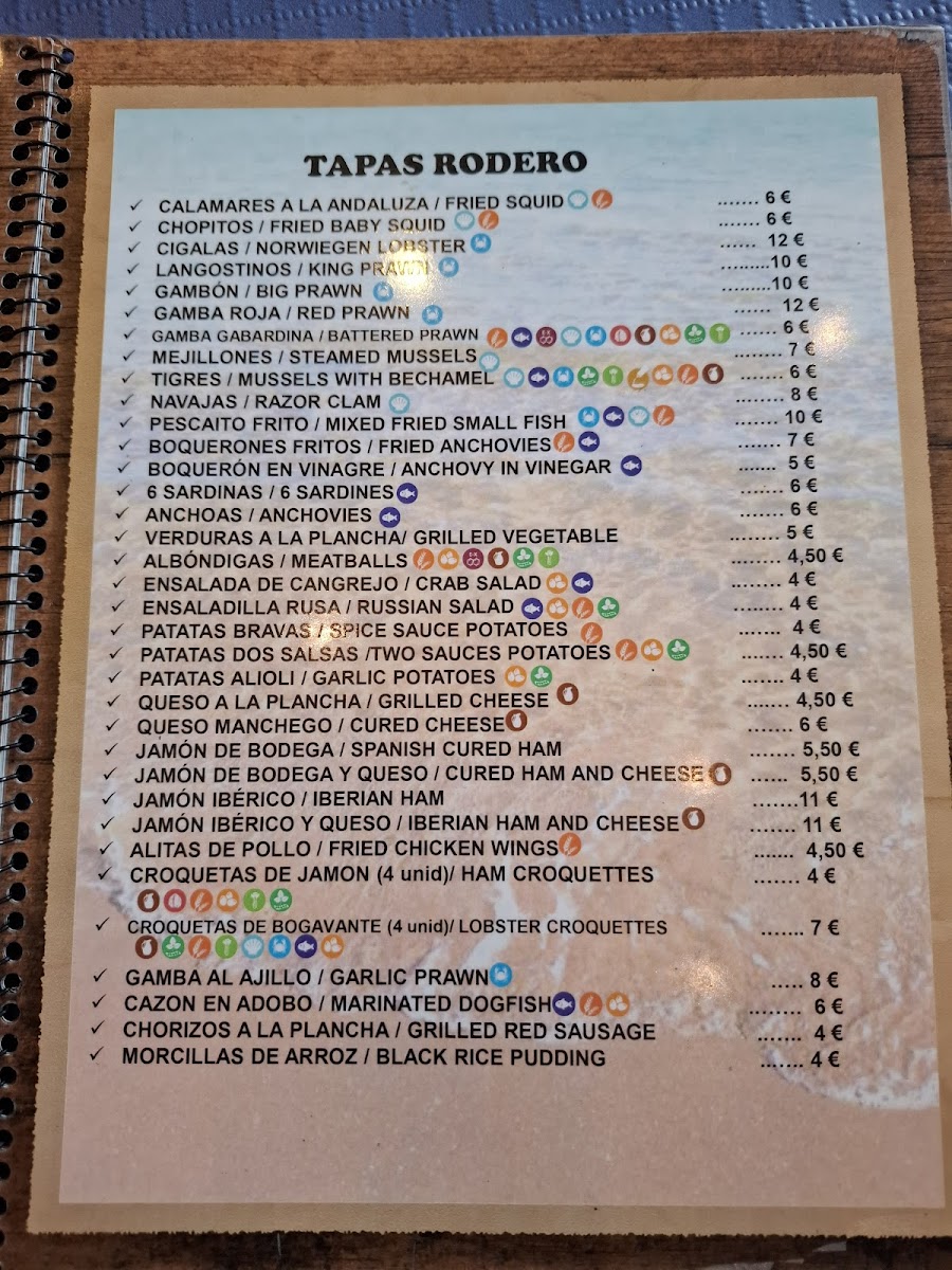 Restaurante Rodero Photo Menu 1