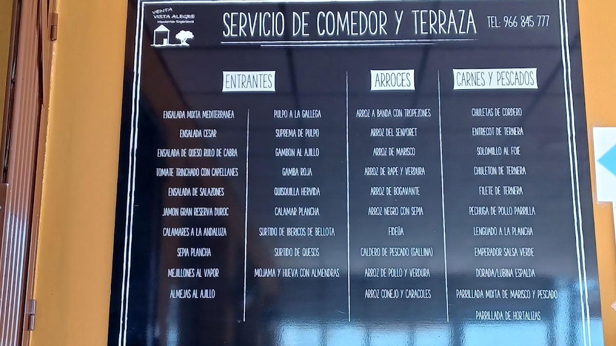 Venta Vista Alegre Photo Menu 5