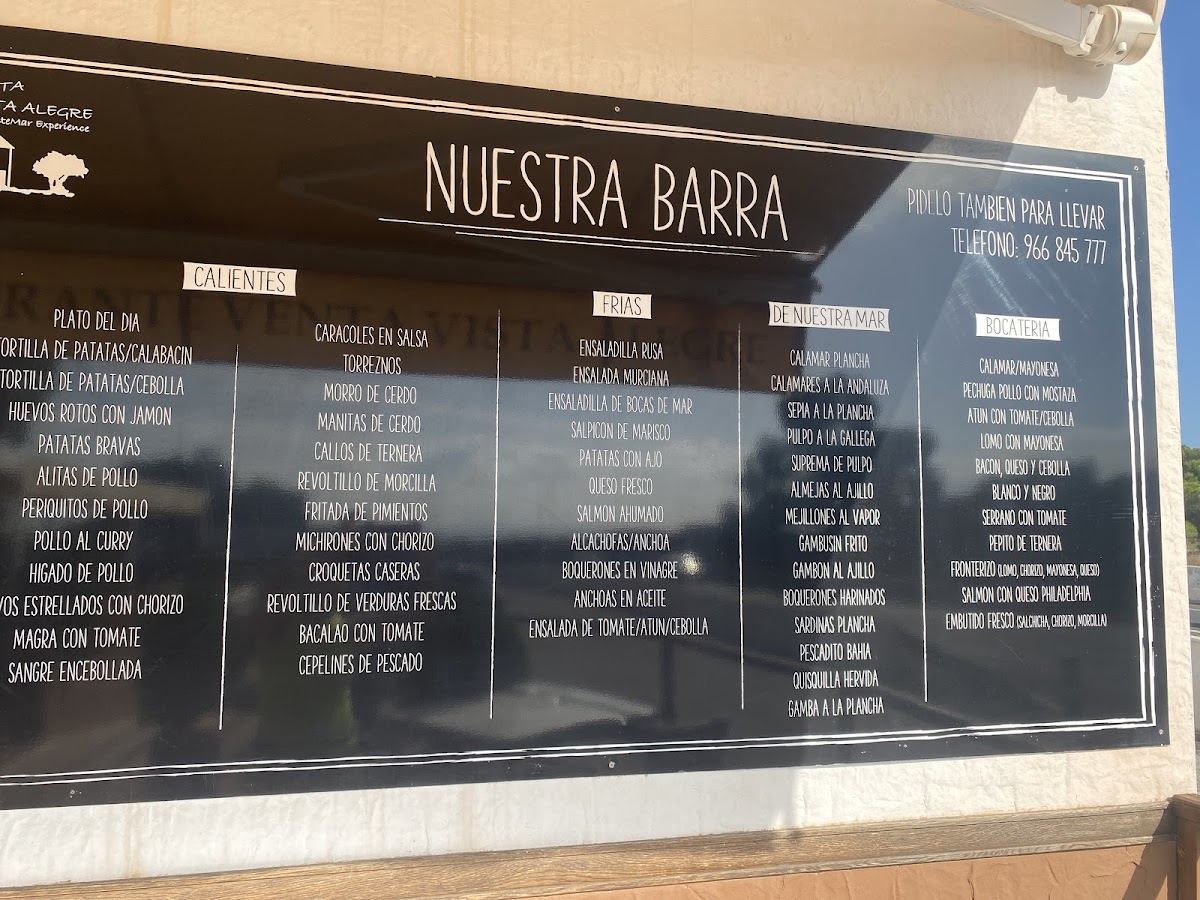 Venta Vista Alegre Photo Menu 8