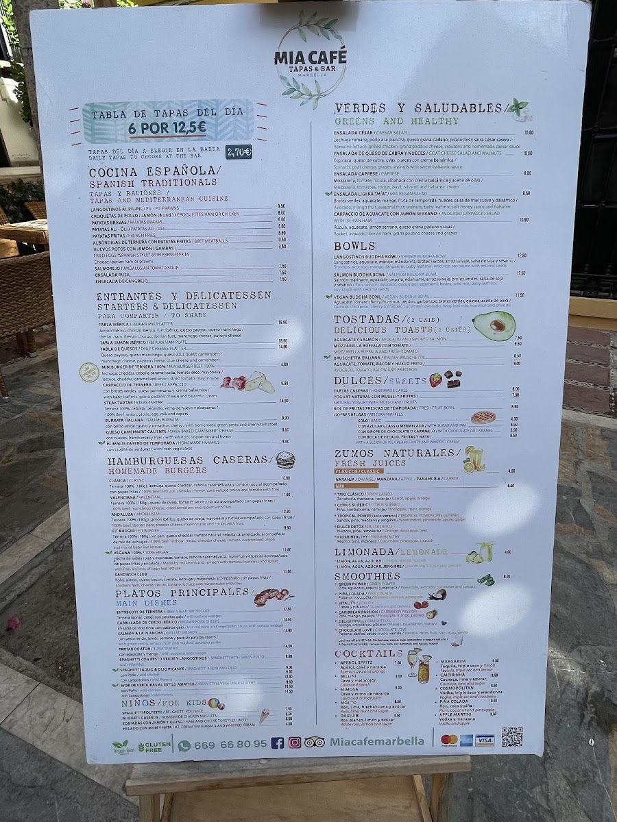 MIA CAFE - Tapas & Bar Photo Menu 4
