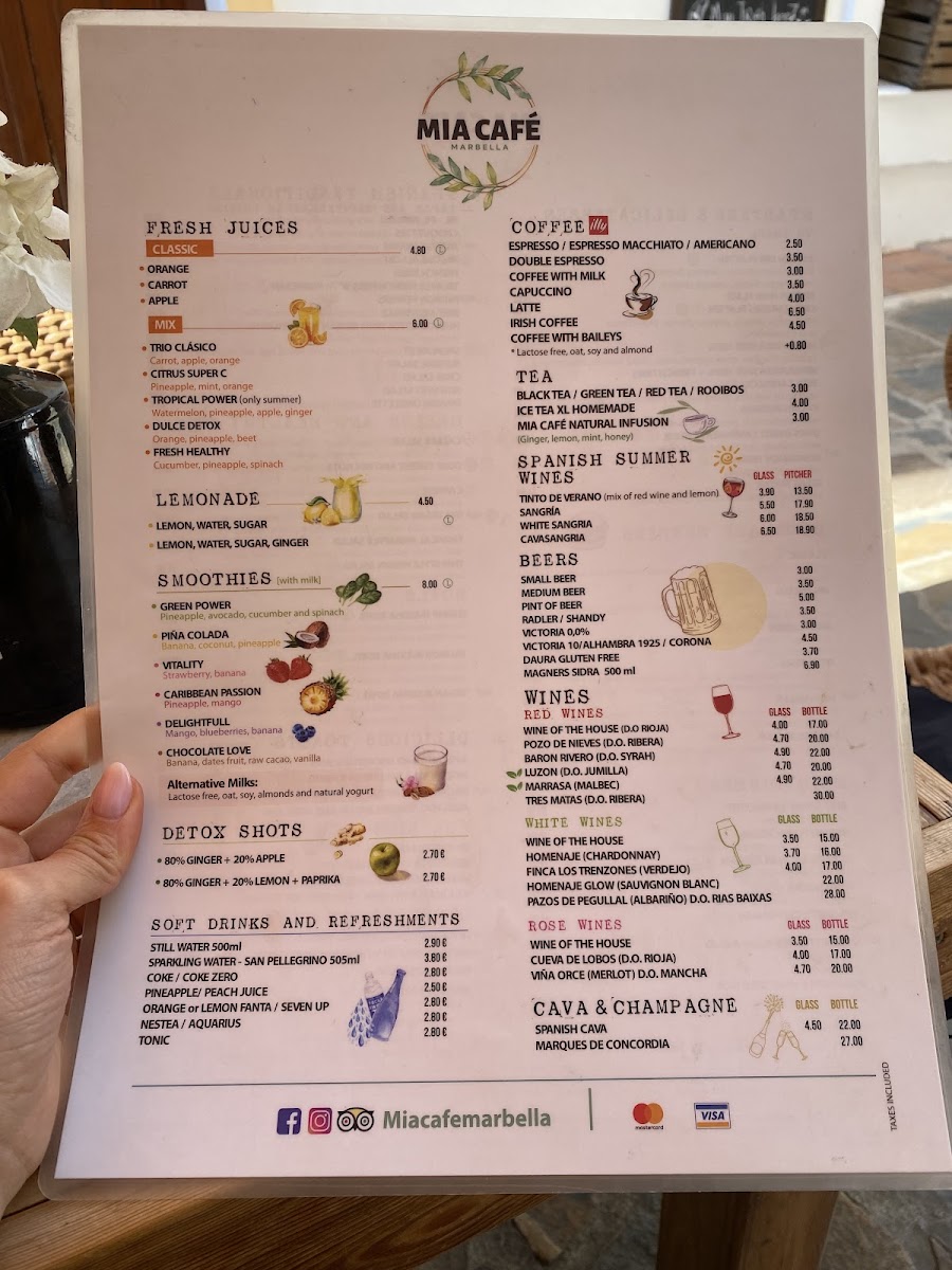 MIA CAFE - Tapas & Bar Photo Menu 7