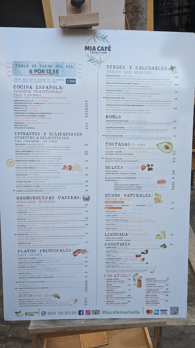 MIA CAFE - Tapas & Bar Photo Menu 8