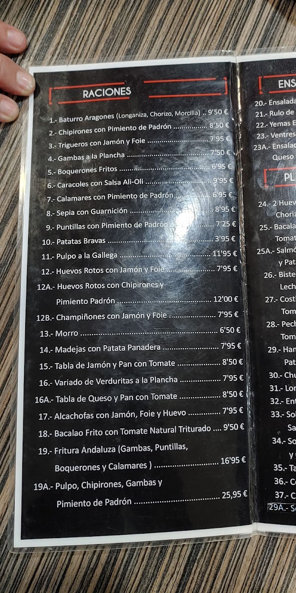 Bar Urban 56 Photo Menu 2