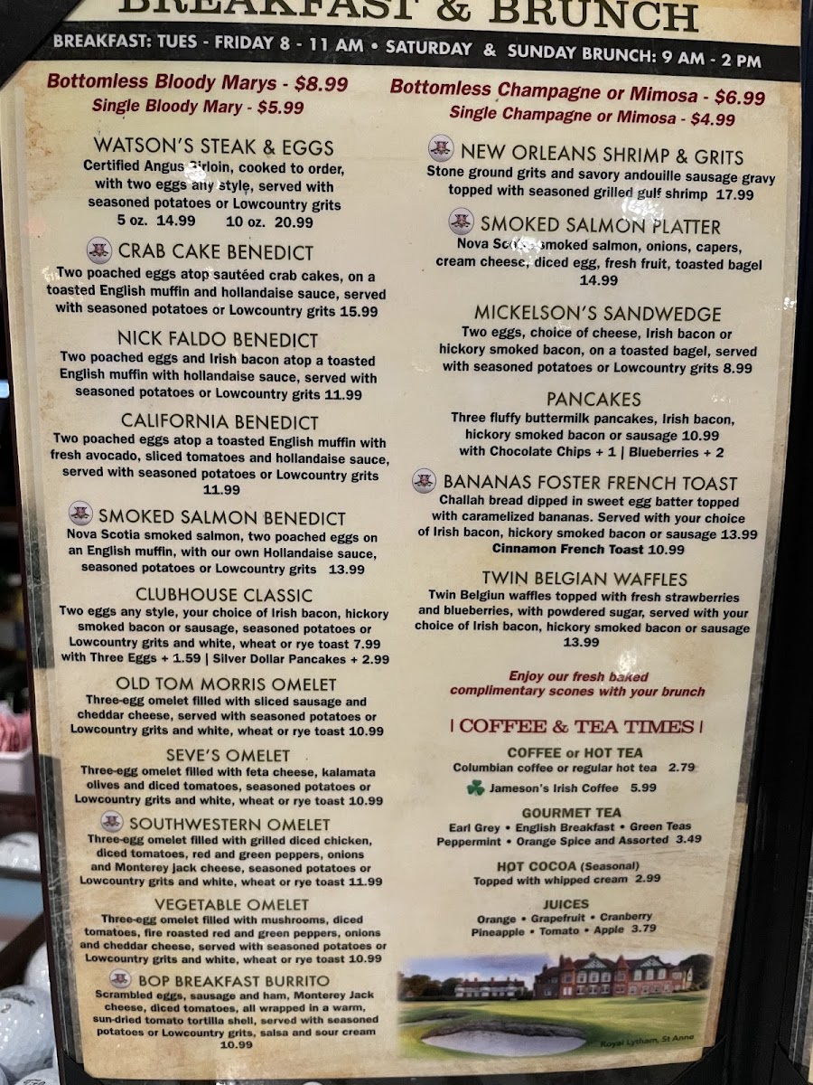 British Open Pub of Bluffton Photo Menu 6