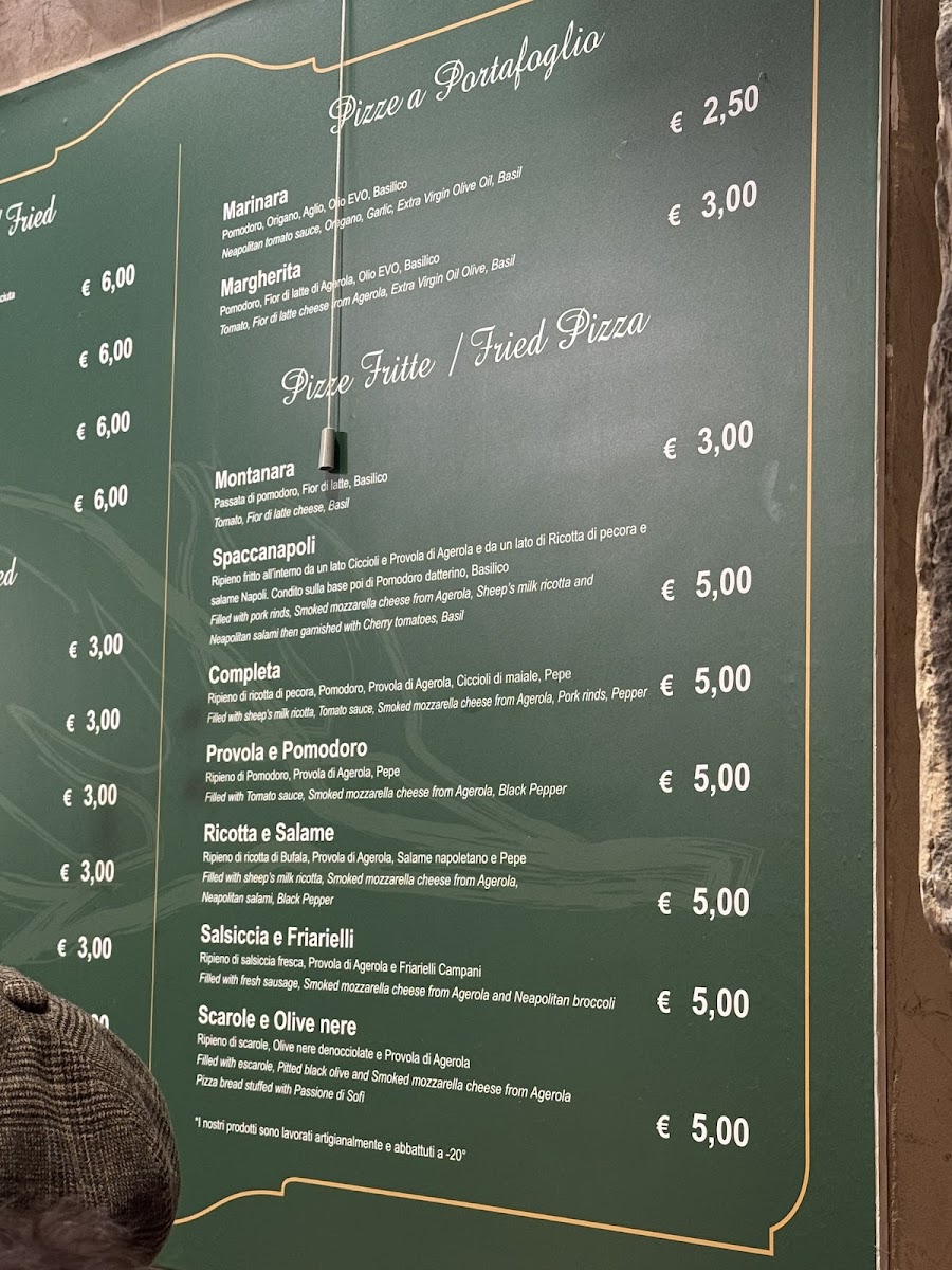 Passione di Sofì Photo Menu 1