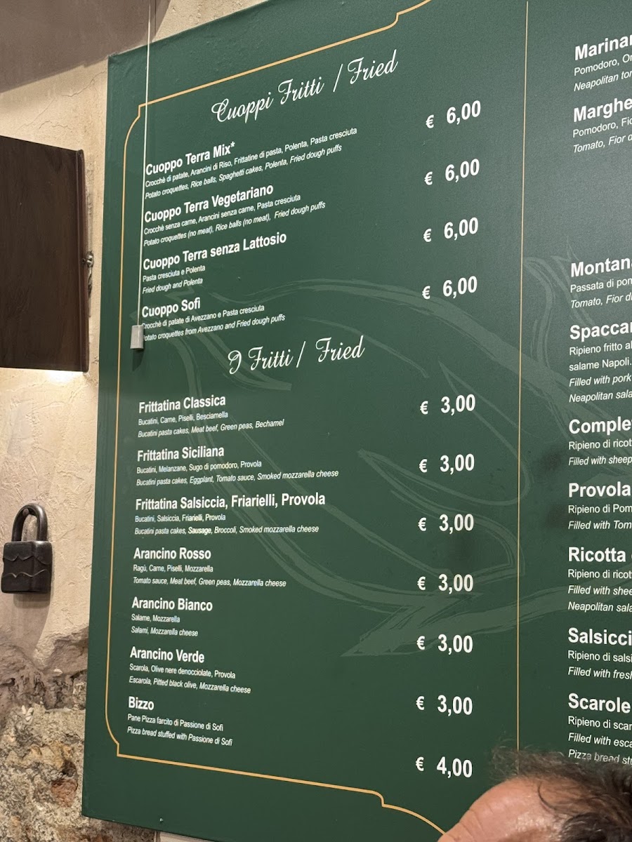 Passione di Sofì Photo Menu 2