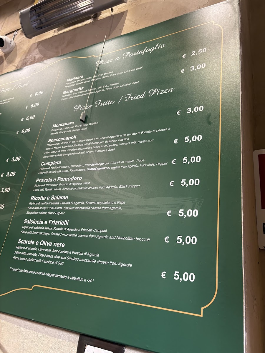 Passione di Sofì Photo Menu 3