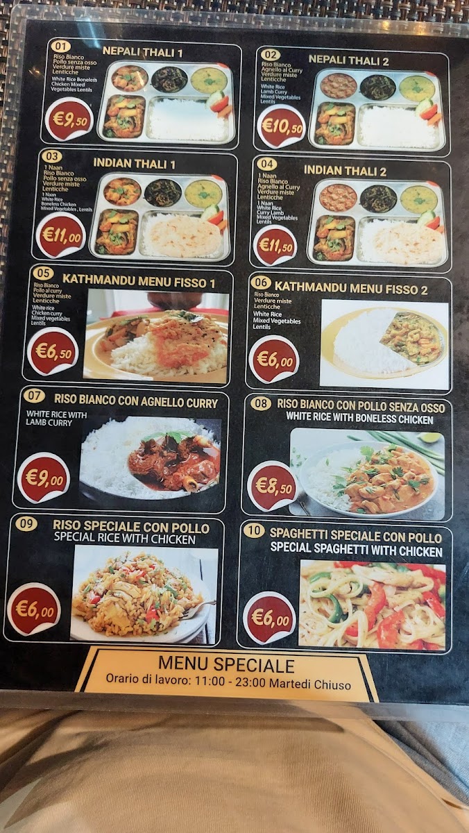 Kathmandu - fast food Photo Menu 5