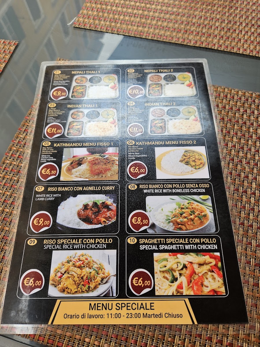 Kathmandu - fast food Photo Menu 8