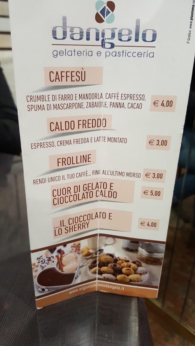 Bar Pasticceria Gelateria D'Angelo Photo Menu 1