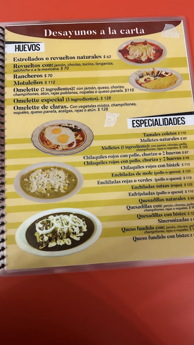 Maya Pakal Restaurant Photo Menu 9