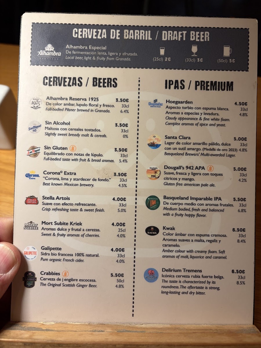 Gourmet Burger Room MARBELLA Photo Menu 3