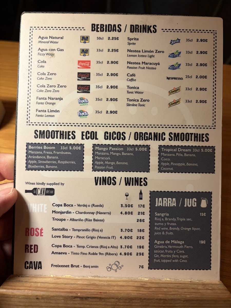 Gourmet Burger Room MARBELLA Photo Menu 4