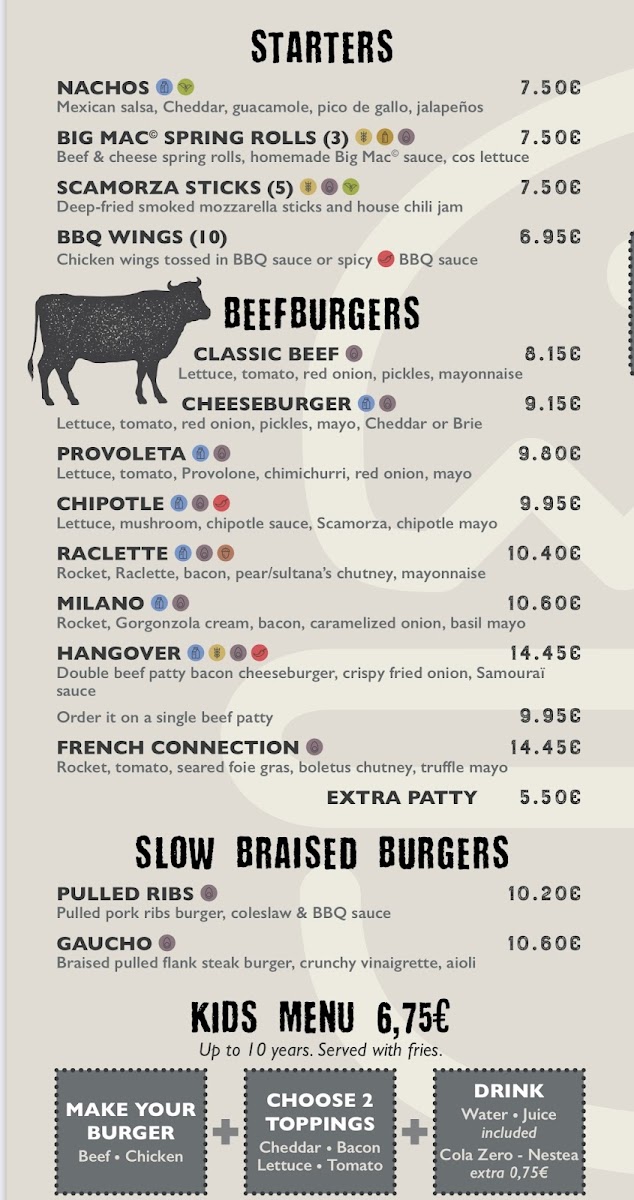 Gourmet Burger Room MARBELLA Photo Menu 6