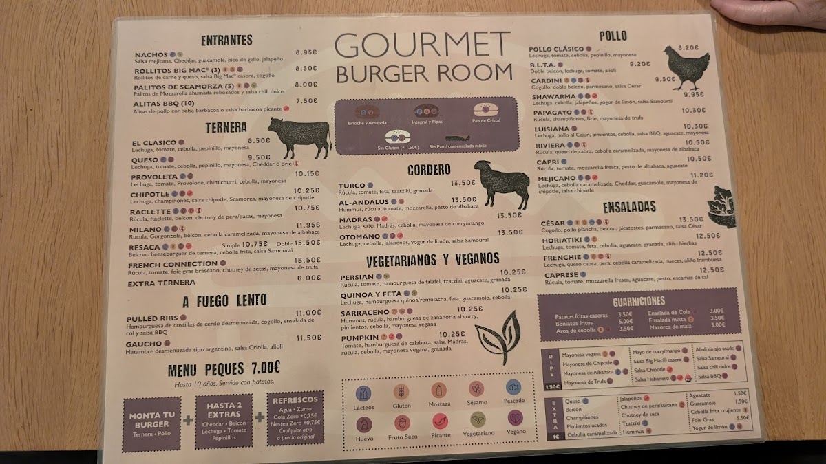 Gourmet Burger Room MARBELLA Photo Menu 7