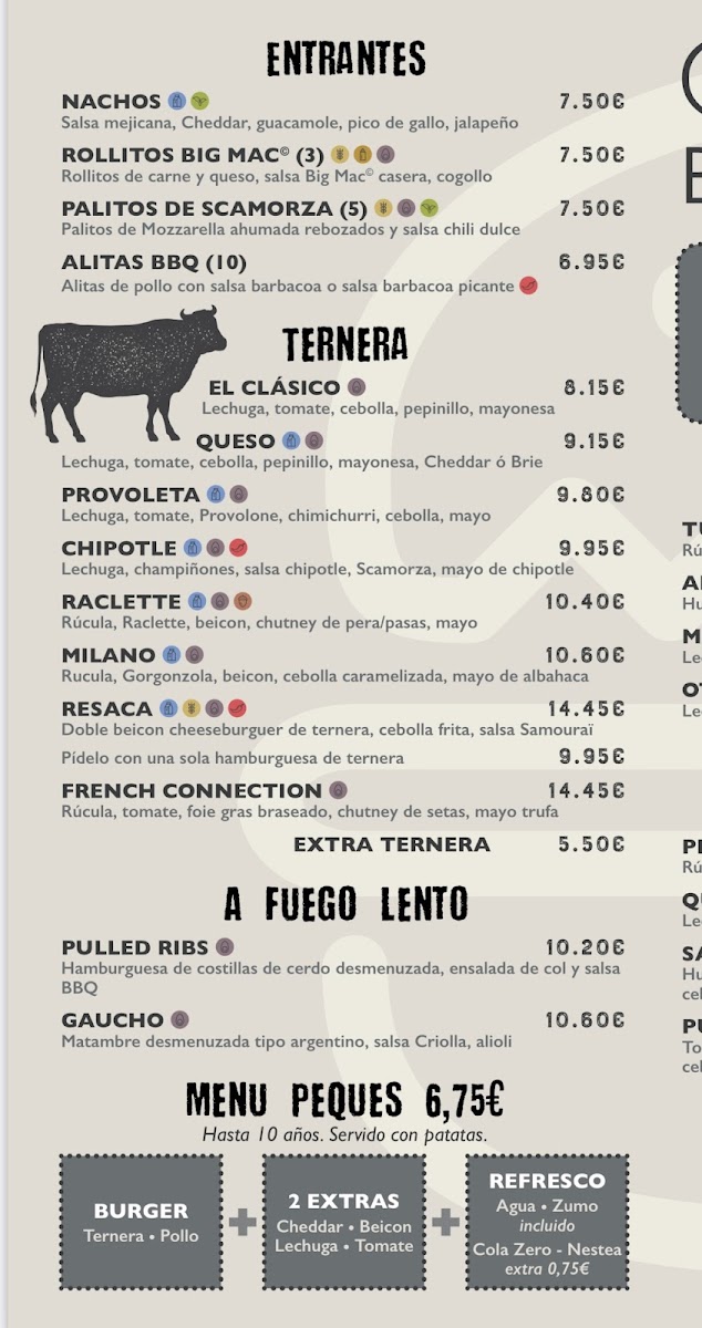 Gourmet Burger Room MARBELLA Photo Menu 8
