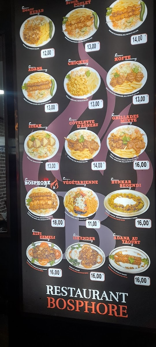 Restaurant Bosphore Photo Menu 8