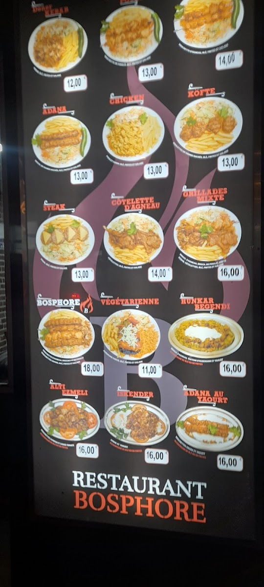 Restaurant Bosphore Photo Menu 9