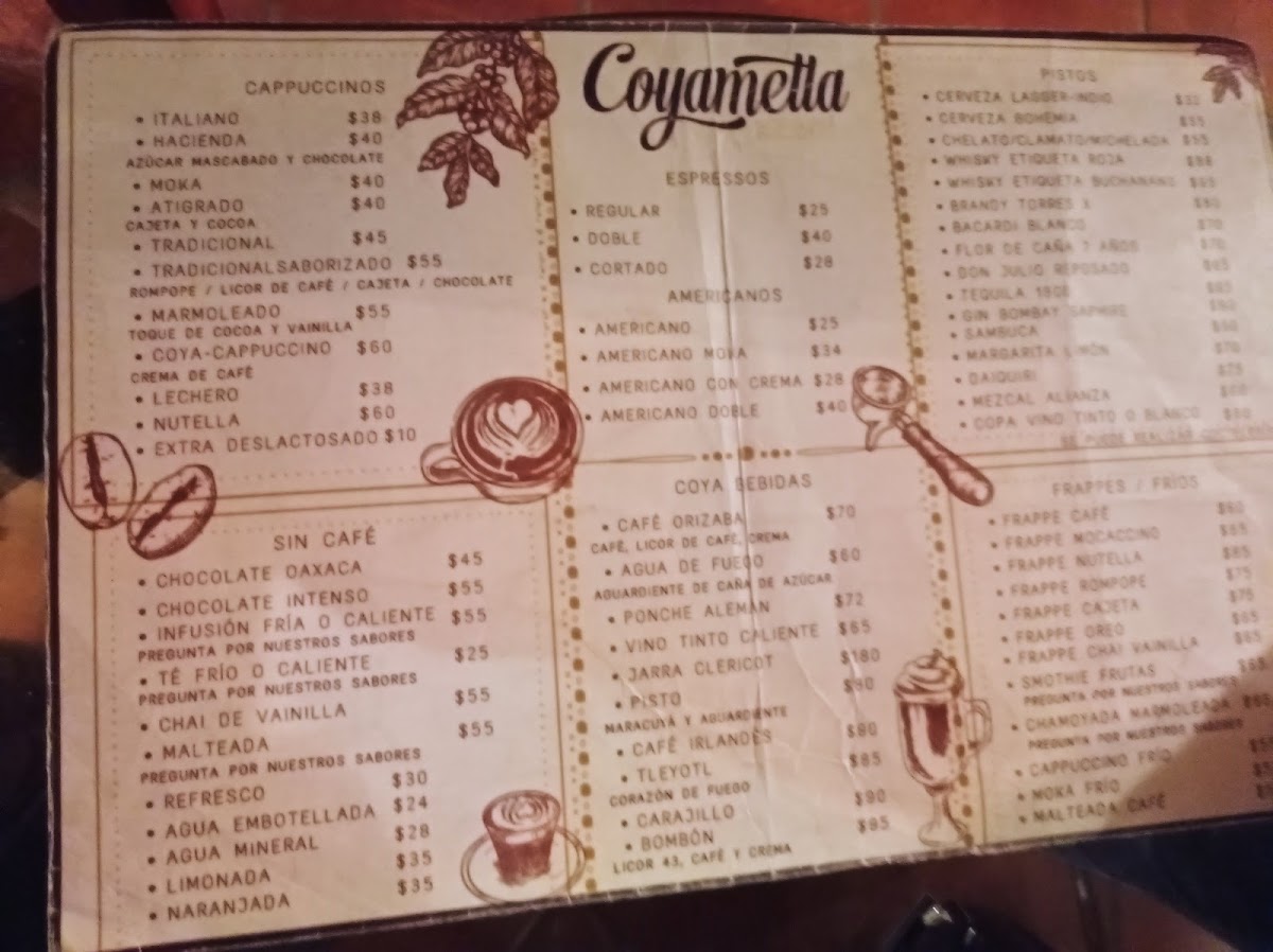 Coyametla Photo Menu 5