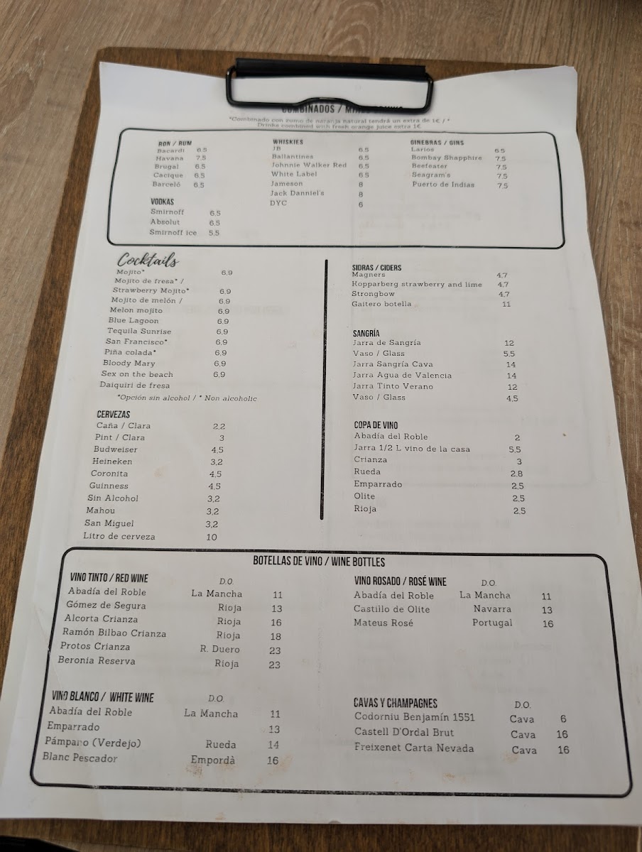 Cafe Román Photo Menu 5