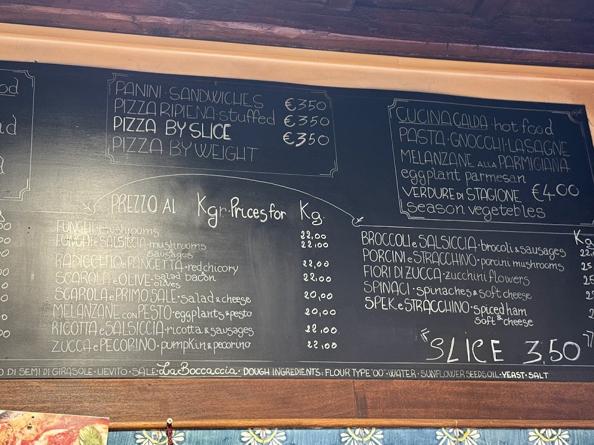 Pizzeria Boccaccia Photo Menu 10