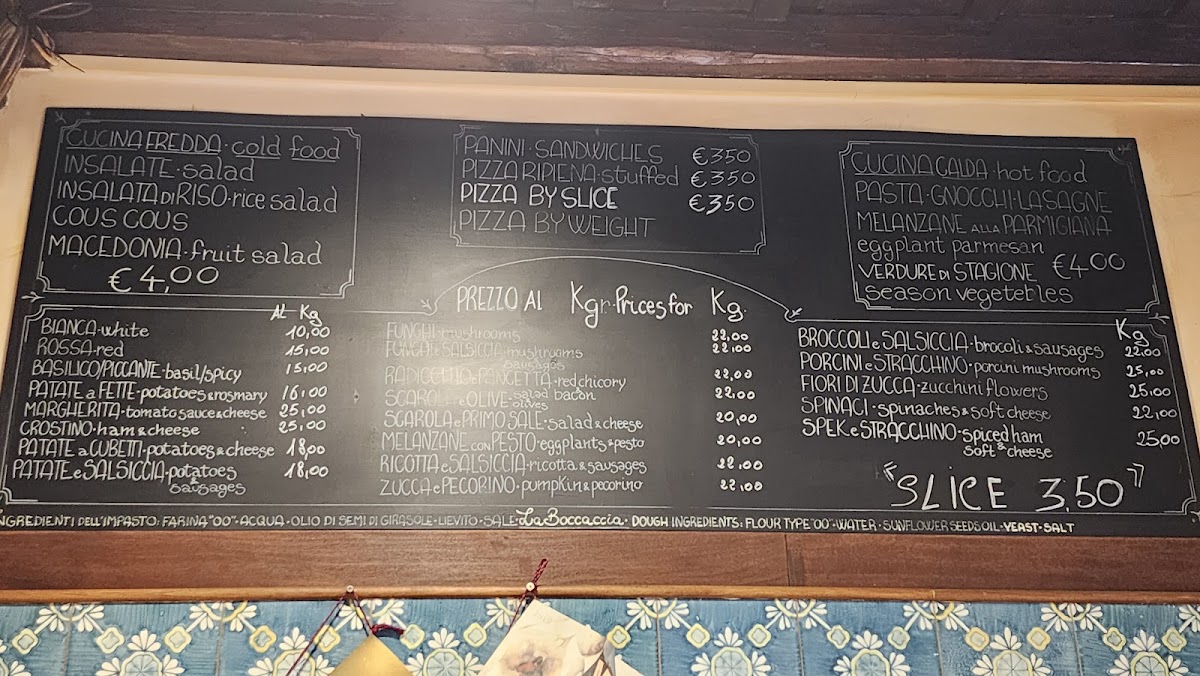 Pizzeria Boccaccia Photo Menu 4