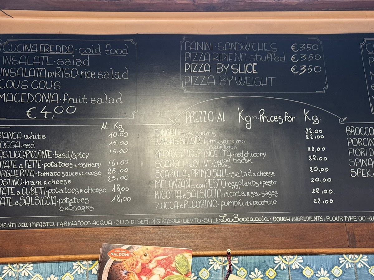 Pizzeria Boccaccia Photo Menu 8