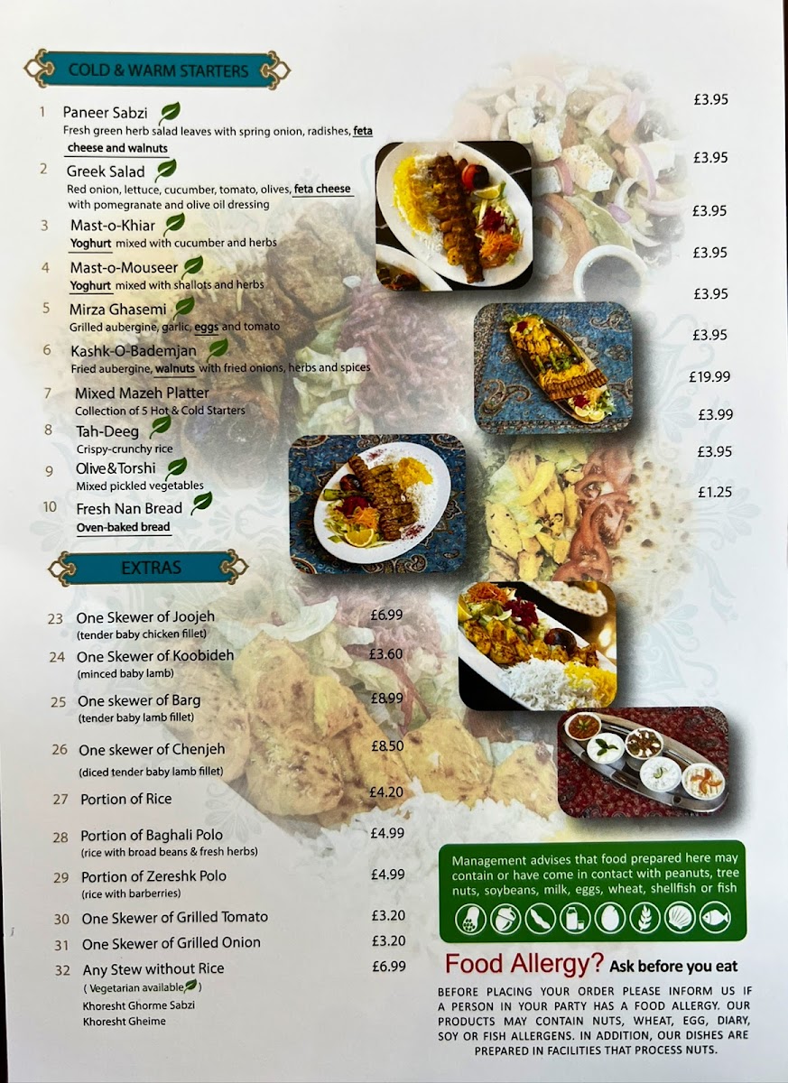 Mother Restaurant Photo Menu 5
