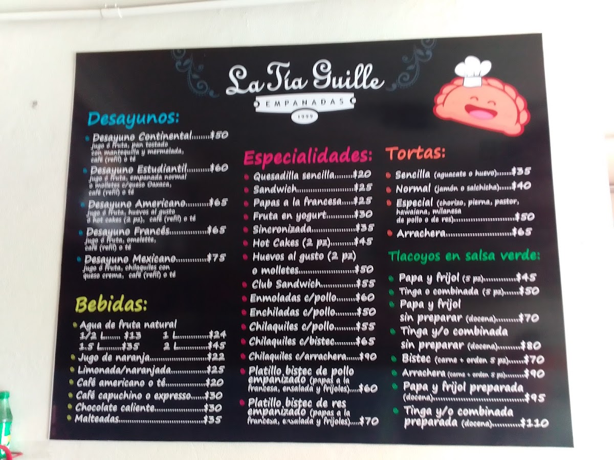 Empanadas La Tía Guille Photo Menu 1