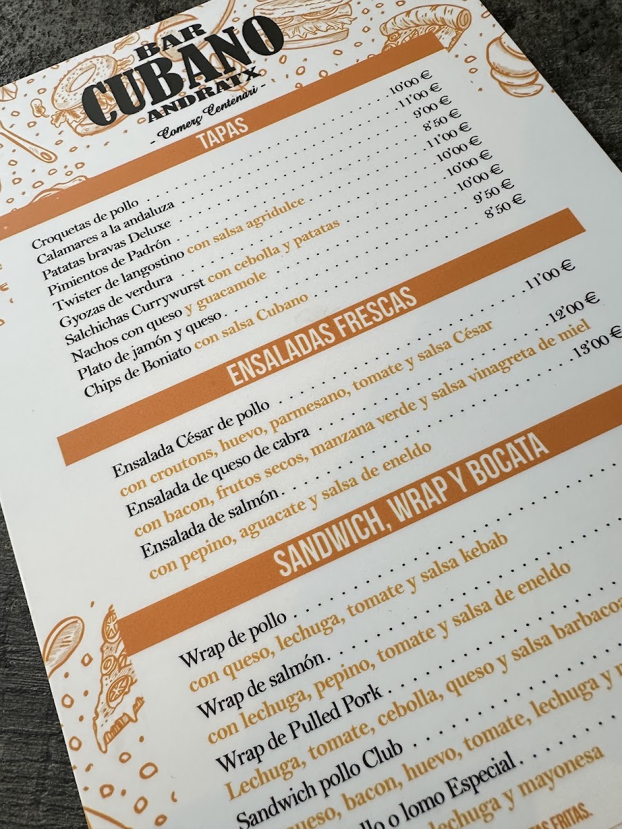 Bar Cubano Photo Menu 3