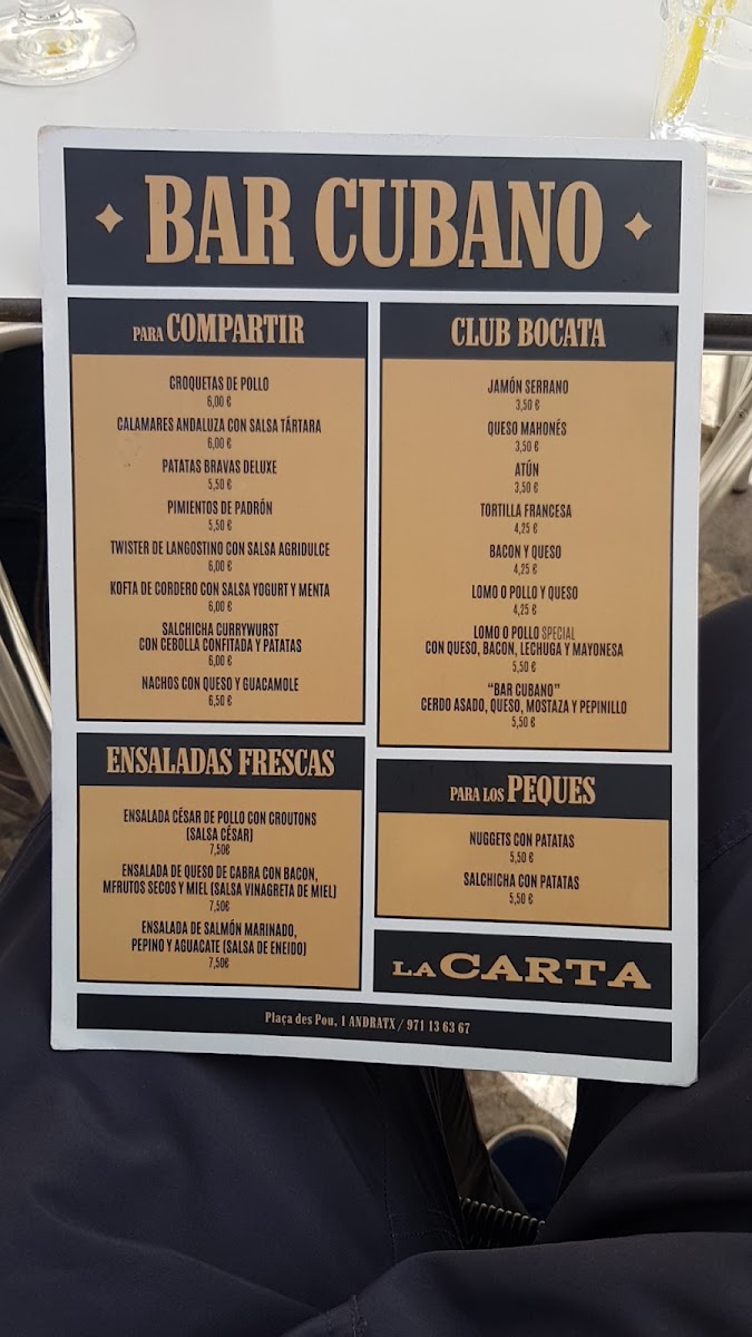 Bar Cubano Photo Menu 7