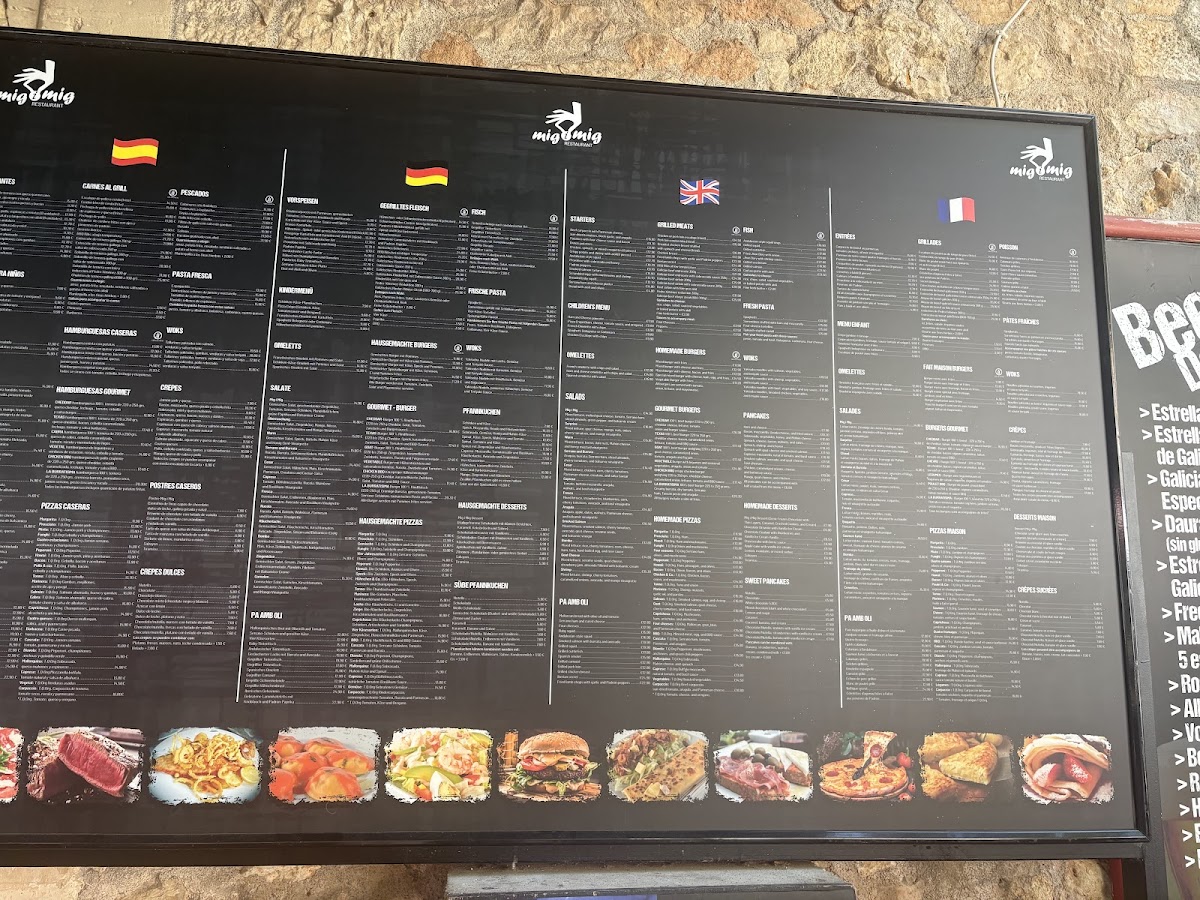 Mig i Mig Photo Menu 10