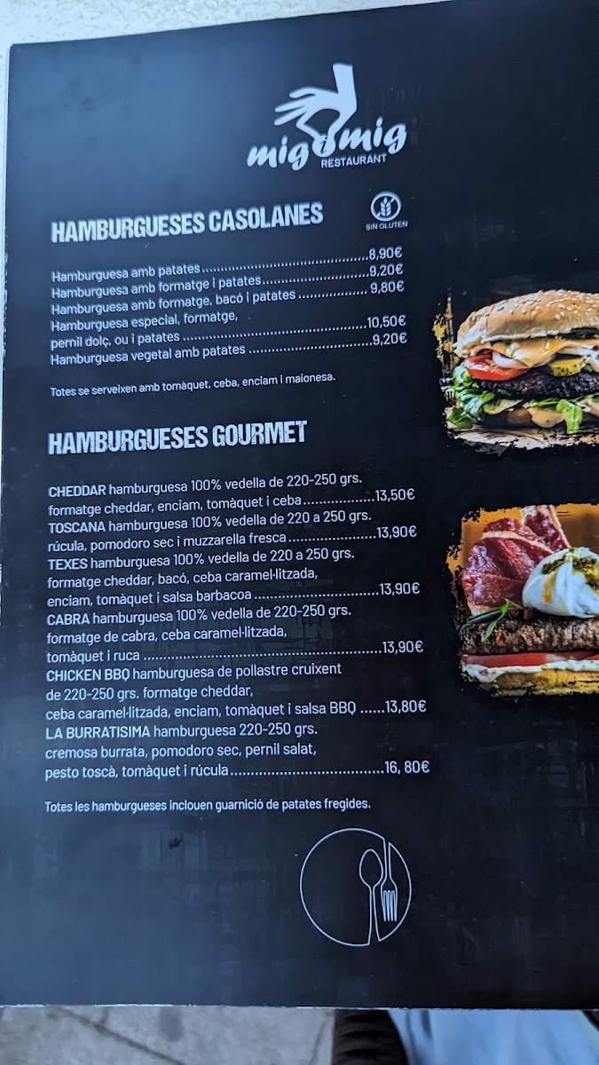 Mig i Mig Photo Menu 6