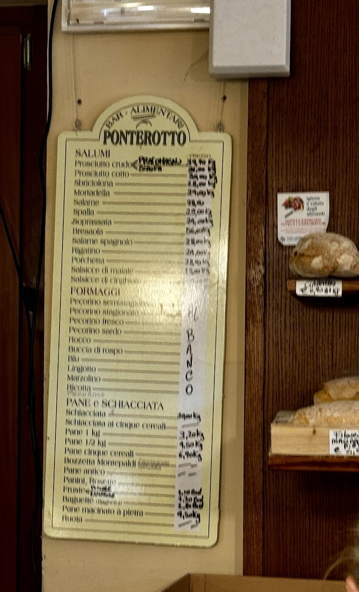 Bar Alimentari Ponte Rotto Photo Menu 1
