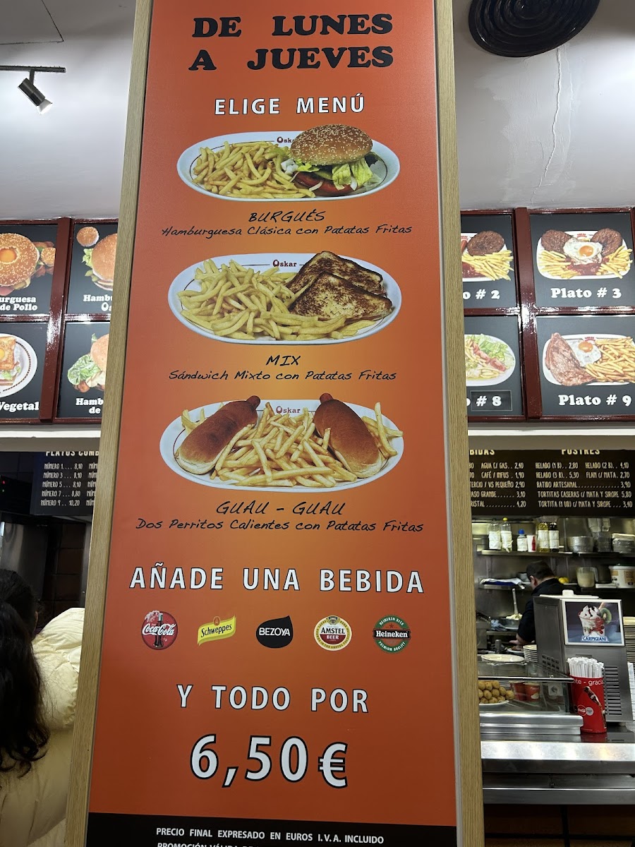 Oskar Burger Móstoles Photo Menu 5