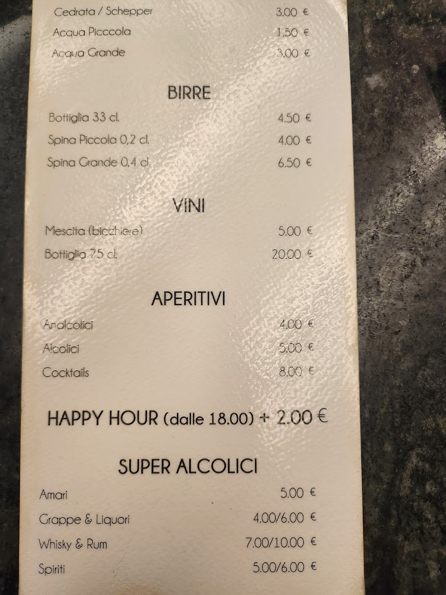 Bar Gianicolo Photo Menu 3