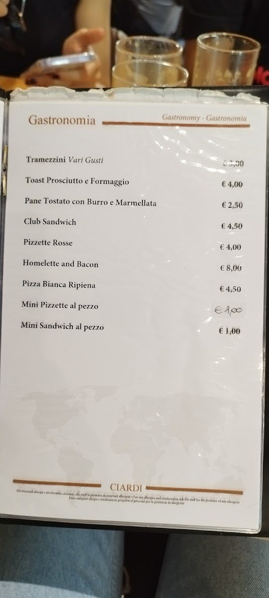 Ciardi Bar Ristorante Photo Menu 7
