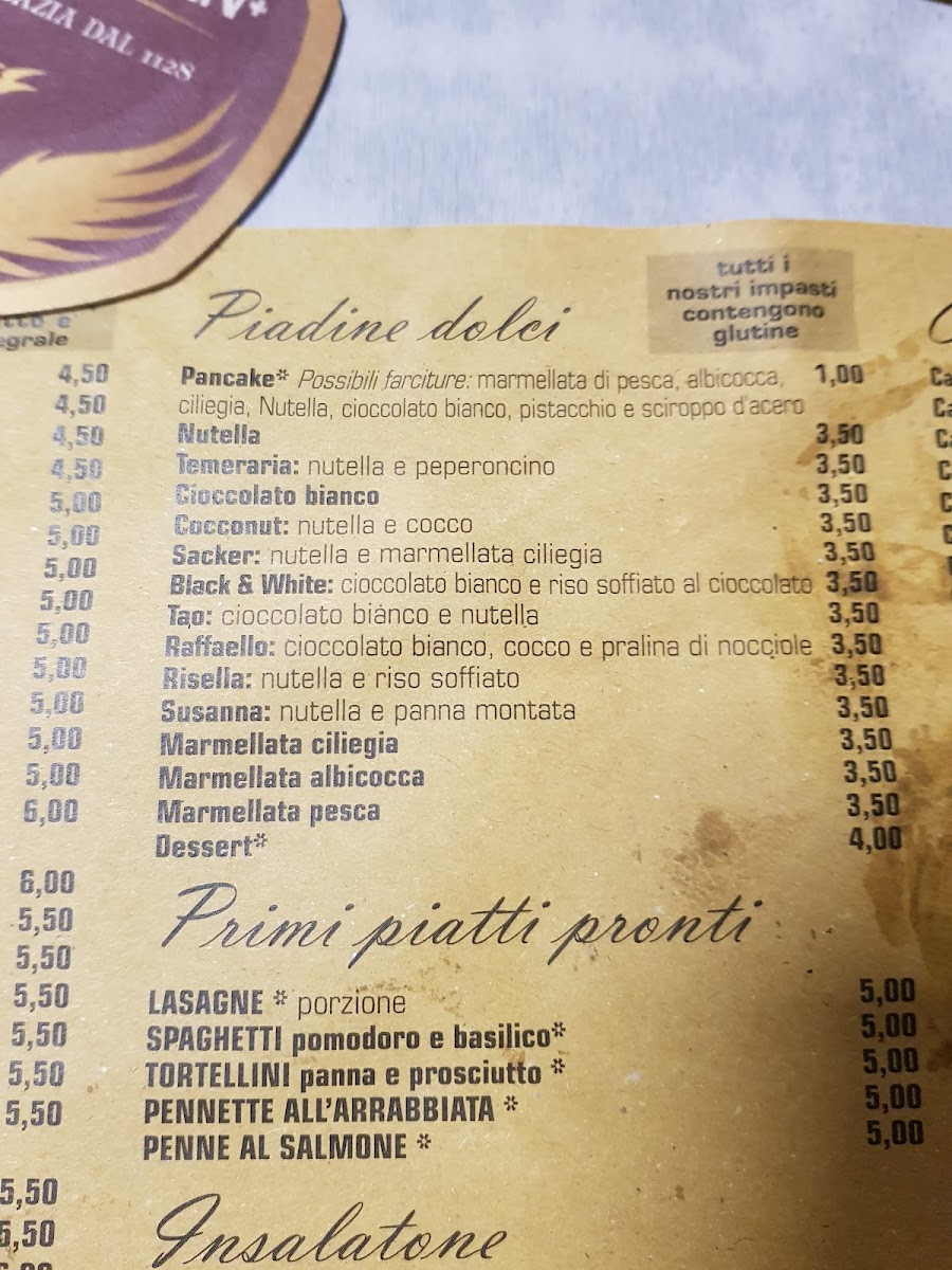 Piada Café di Pallanza Photo Menu 5
