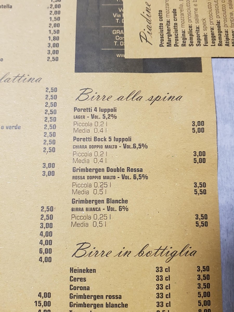 Piada Café di Pallanza Photo Menu 7