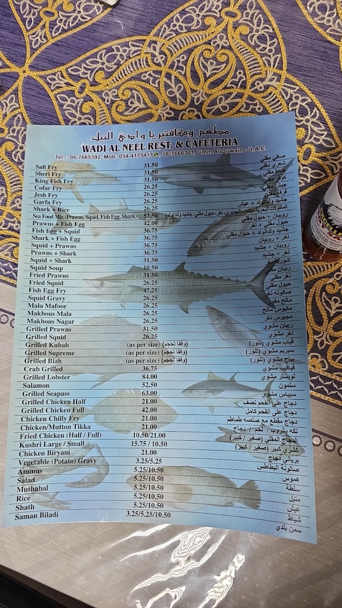 Wadi Al Neel Restaurant Photo Menu 6