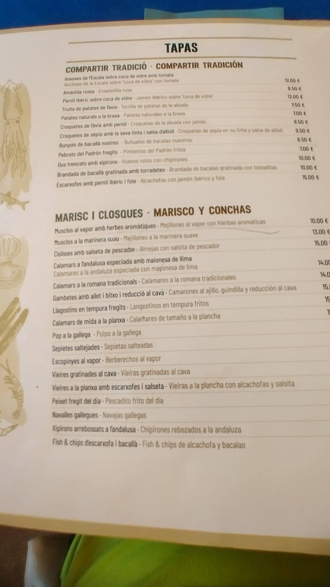 La Terrassa d'Empúries Photo Menu 6
