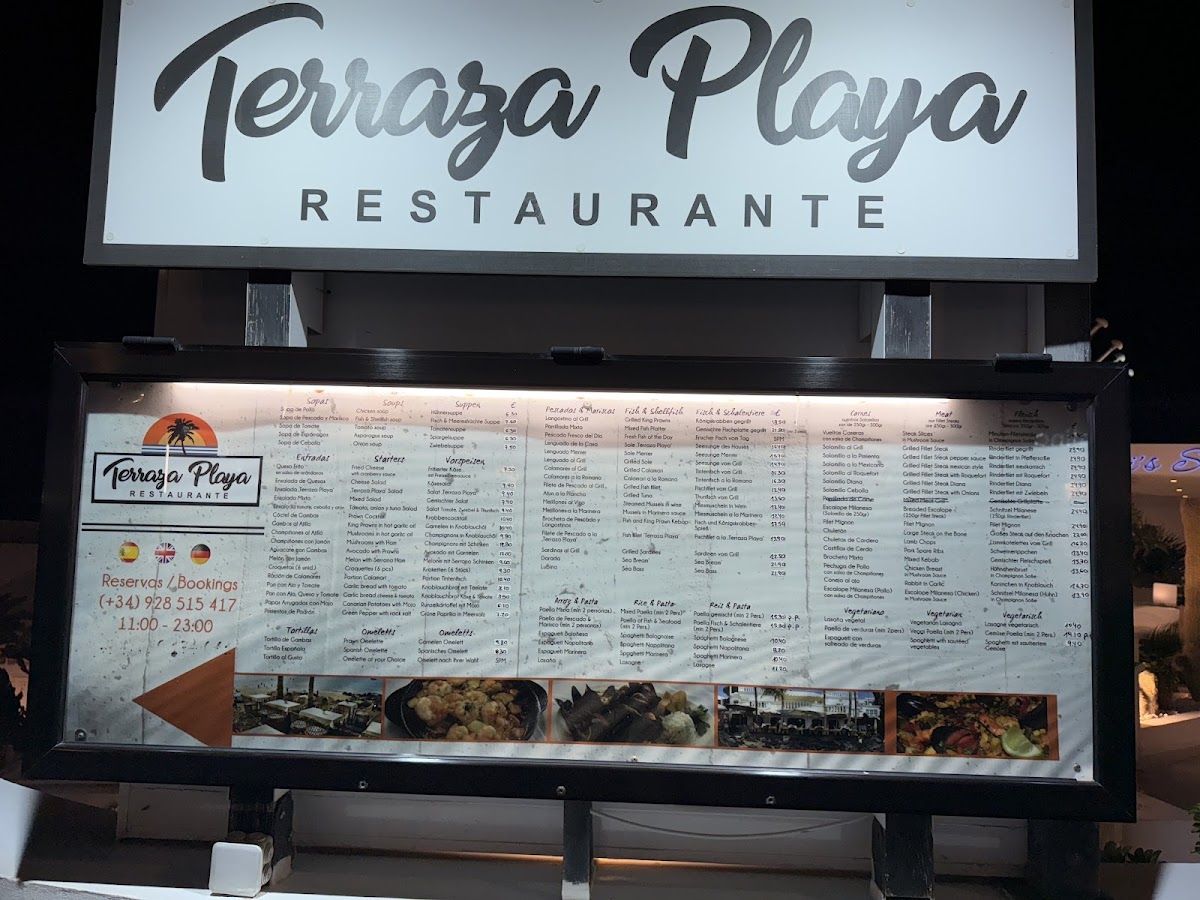 Restaurante Terraza Playa Photo Menu 9