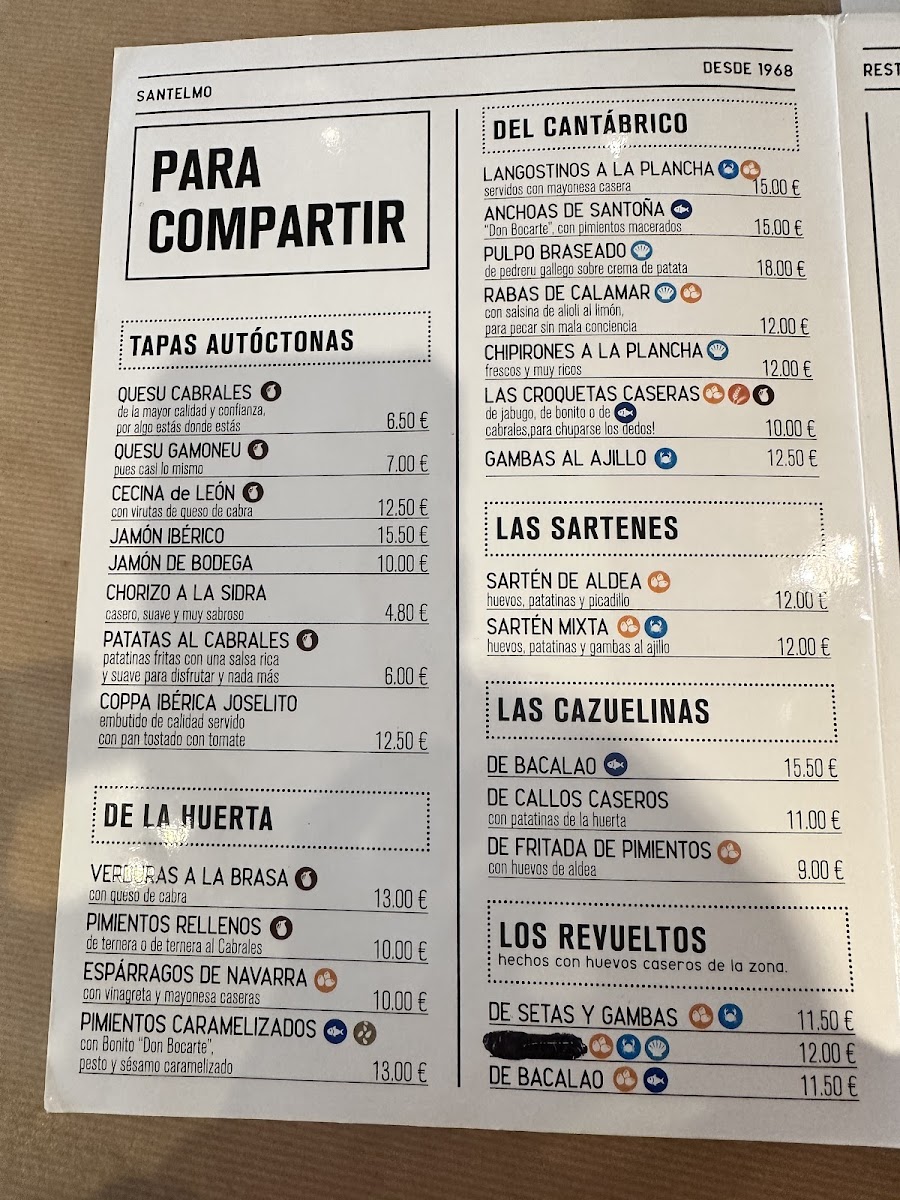 Santelmo Restaurante Cafetería Photo Menu 8