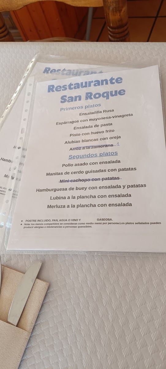 Restaurante San Roque Photo Menu 9